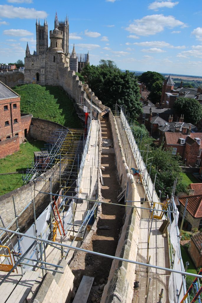Lincoln Castle Walls Phase 1